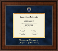 Pepperdine University diploma frame - Presidential Masterpiece Diploma Frame in Madison