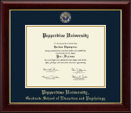 Pepperdine University diploma frame - Masterpiece Medallion Diploma Frame in Gallery
