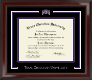 Texas Christian University diploma frame - Spirit Medallion Diploma Frame in Encore