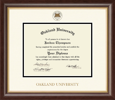 Oakland University diploma frame - Dimensions Diploma Frame in Hampshire