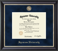 Syracuse University diploma frame - Regal Diploma Frame in Noir