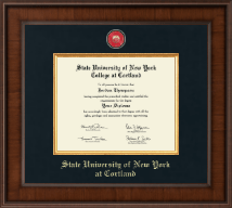 State University of New York Cortland diploma frame - Presidential Masterpiece Diploma Frame in Madison