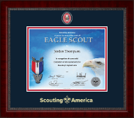 Scouting America certificate frame - Masterpiece Medallion Certificate Frame in Sutton