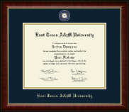 East Texas A&M University diploma frame - Masterpiece Medallion Diploma Frame in Murano