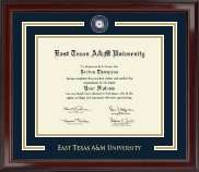 East Texas A&M University diploma frame - Showcase Diploma Frame in Encore