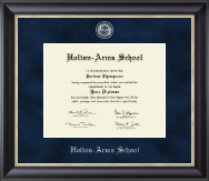 Holton-Arms School diploma frame - Regal Diploma Frame in Noir