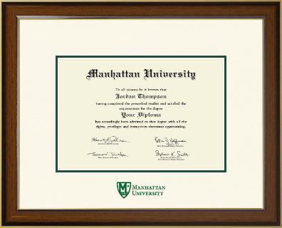 Manhattan University diploma frame - Dimensions Diploma Frame in Westwood