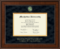 Manhattan University diploma frame - Presidential Masterpiece Diploma Frame in Madison