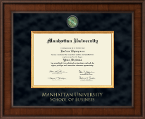Manhattan University diploma frame - Presidential Masterpiece Diploma Frame in Madison