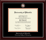University of Pikeville diploma frame - Masterpiece Medallion Diploma Frame in Gallery Silver