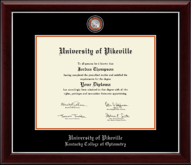 University of Pikeville diploma frame - Masterpiece Medallion Diploma Frame in Gallery Silver