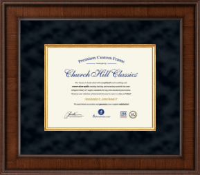 Presidential Diploma Frame