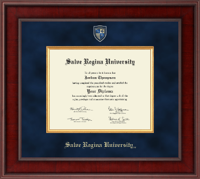 Salve Regina University diploma frame - Presidential Masterpiece Diploma Frame in Jefferson