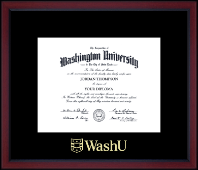 Washington University in St. Louis diploma frame - Gold Embossed Achievement Edition Diploma Frame in Academy