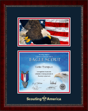 Scouting America certificate frame - Eagle Scout Certificate Frame with Photo in Sutton