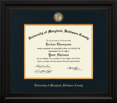 University of Maryland, Baltimore County diploma frame - Presidential Masterpiece Diploma Frame in Washington