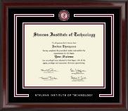 Stevens Institute of Technology diploma frame - Showcase Diploma Frame in Encore