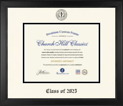 Class of 2025 Diploma Frame