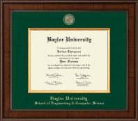Baylor University diploma frame - Presidential Masterpiece Diploma Frame in Madison