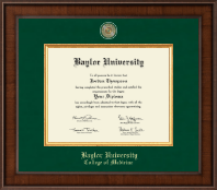 Baylor University diploma frame - Presidential Masterpiece Diploma Frame in Madison