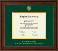Baylor University diploma frame - Presidential Masterpiece Diploma Frame in Madison