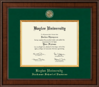 Baylor University diploma frame - Presidential Masterpiece Diploma Frame in Madison