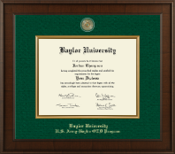 Baylor University diploma frame - Presidential Masterpiece Diploma Frame in Madison