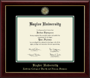 Baylor University diploma frame - Masterpiece Medallion Diploma Frame in Gallery