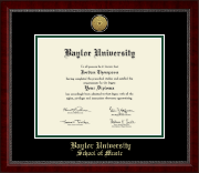 Baylor University diploma frame - Gold Engraved Medallion Diploma Frame in Sutton