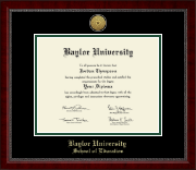 Baylor University diploma frame - Gold Engraved Medallion Diploma Frame in Sutton