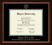 Baylor University diploma frame - Gold Embossed Diploma Frame in Murano
