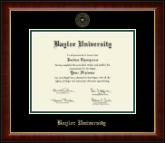 Baylor University diploma frame - Gold Embossed Diploma Frame in Murano