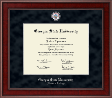 Georgia State University diploma frame - Presidential Masterpiece Diploma Frame in Jefferson