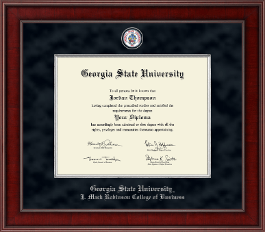 Georgia State University diploma frame - Presidential Masterpiece Diploma Frame in Jefferson