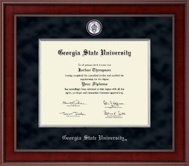 Georgia State University diploma frame - Presidential Masterpiece Diploma Frame in Jefferson