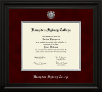 Hampden-Sydney College diploma frame - Presidential Silver Engraved Diploma Frame in Washington