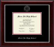 University of South Florida diploma frame - Silver Embossed Diploma Frame in Gallery Silver