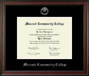 University of South Florida diploma frame - Silver Embossed Diploma Frame in Studio