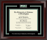The University of Alabama at Birmingham diploma frame - Spirit Medallion Diploma Frame in Encore