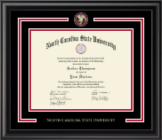 North Carolina State University diploma frame - Showcase Diploma Frame in Midnight