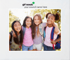 Girl Scouts of the USA photo frame - Spectrum Photo Frame in Expo White