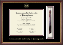 Bloomsburg University diploma frame - Tassel & Cord Diploma Frame in Newport
