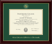 Dartmouth College diploma frame - Masterpiece Medallion Diploma Frame in Gallery
