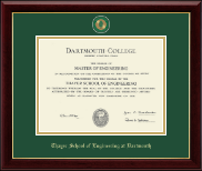 Dartmouth College diploma frame - Masterpiece Medallion Diploma Frame in Gallery