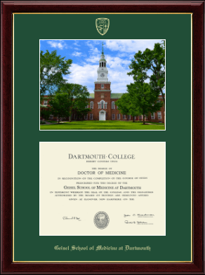 Dartmouth College diploma frame - Baker Library Photo Edition (by Christopher Jenny'12) Diploma Frame in Gallery