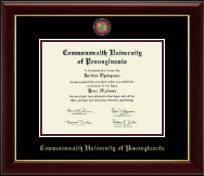 Bloomsburg University diploma frame - Masterpiece Medallion Diploma Frame in Gallery