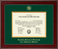 Dartmouth College diploma frame - Presidential Masterpiece Diploma Frame in Jefferson
