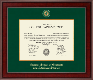 Dartmouth College diploma frame - Presidential Masterpiece Diploma Frame in Jefferson