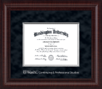 Washington University in St. Louis diploma frame - Presidential Diploma Frame in Premier