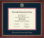 University of South Florida diploma frame - Gold Embossed Diploma Frame in Kensington Gold